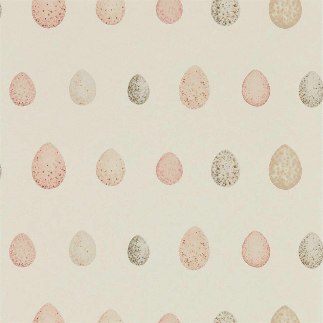 Nest Egg Wallpaper - Blush Pink - Sanderson - DEBB216506