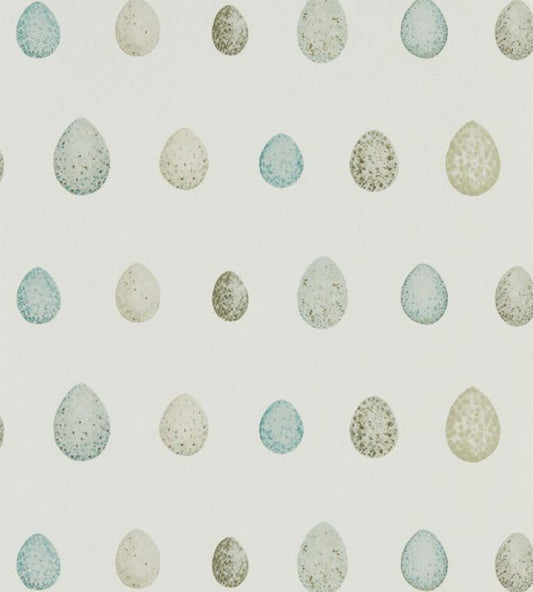 Nest Egg Wallpaper - Eggshell/Ivory - DEBB216502 - Sanderson - Morris Wallpaper