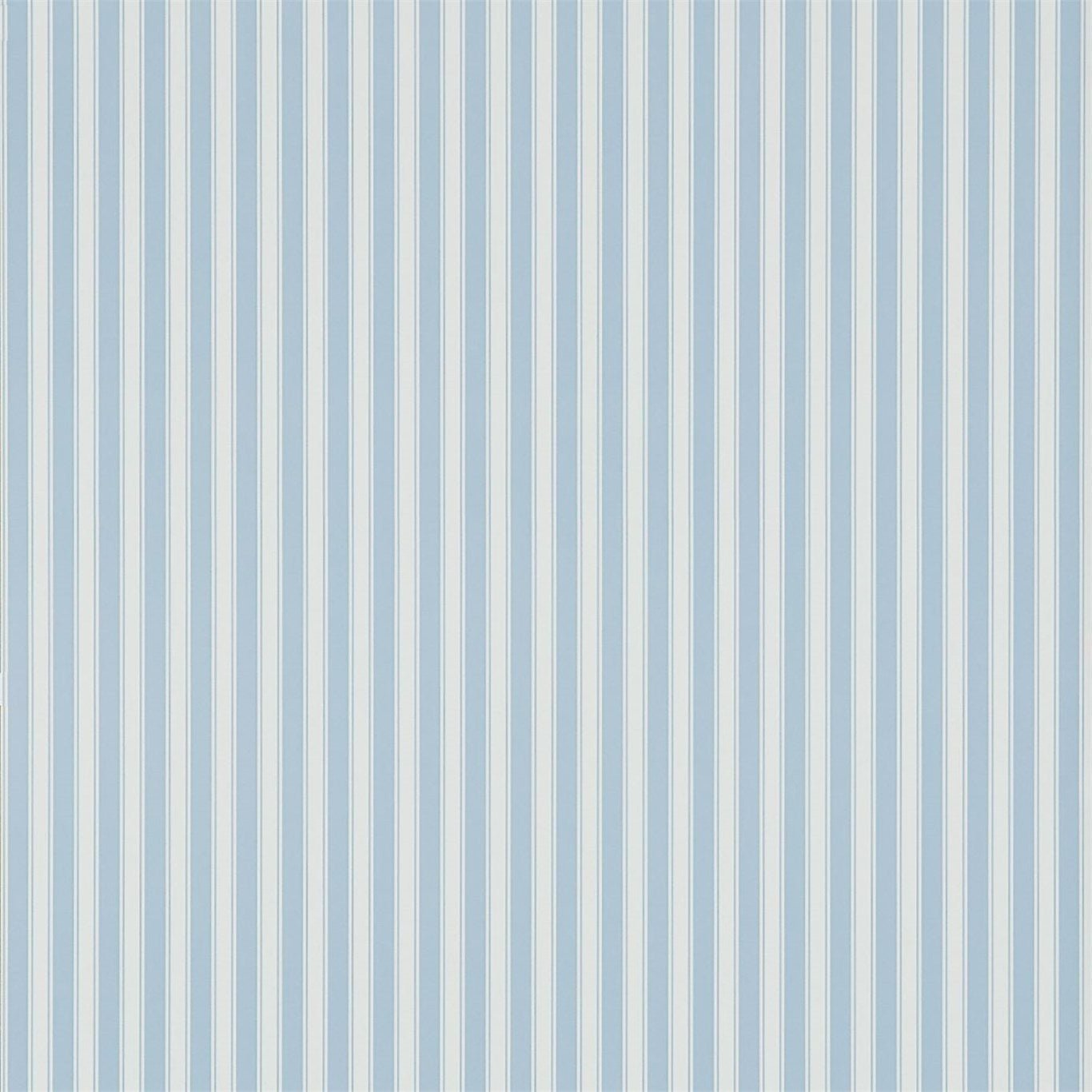 New Tiger Stripe Wallpaper - Blue/Ivory - DCAVTP106 - Sanderson