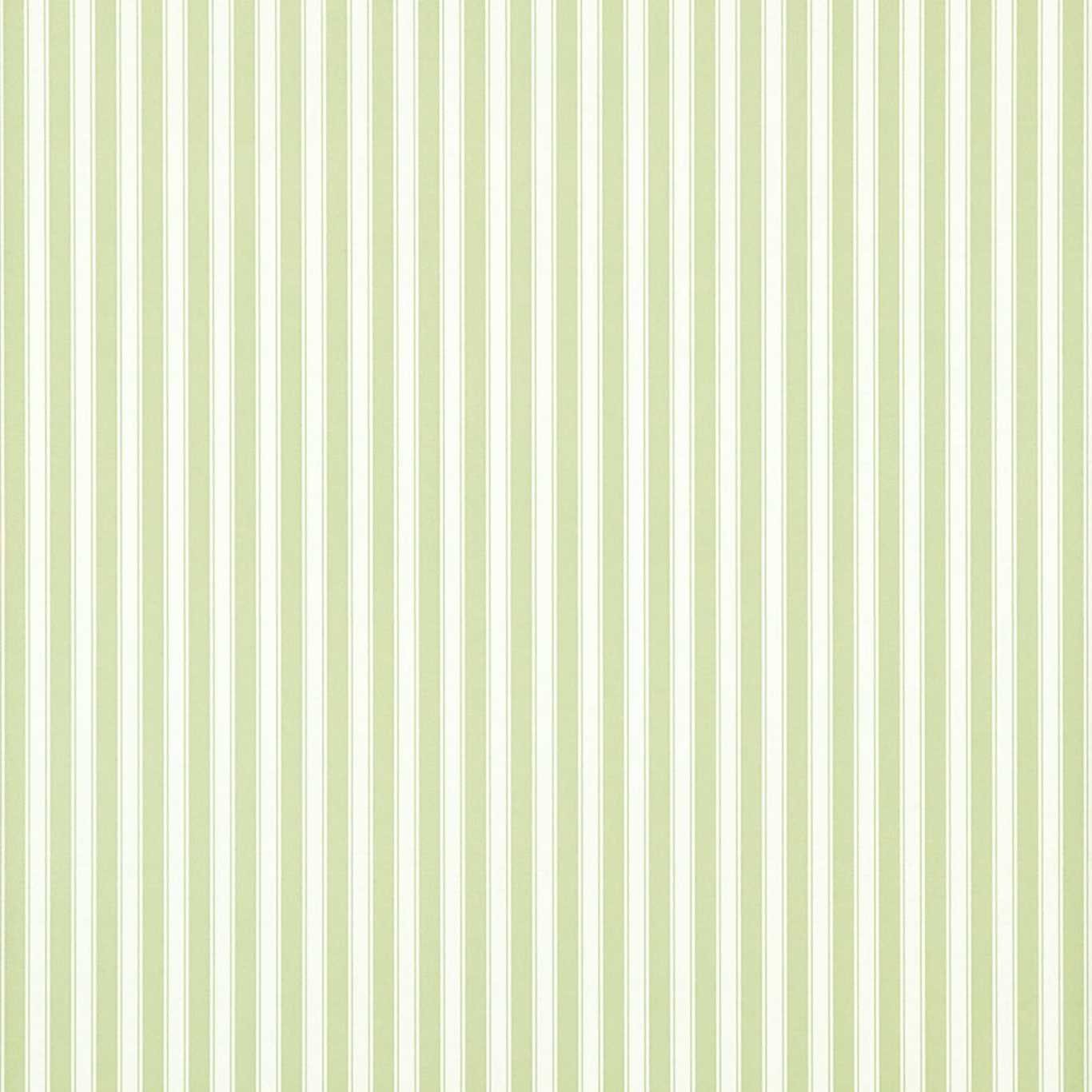 New Tiger Stripe Wallpaper - Leaf Green/Ivory - DCAVTP103 - Sanderson - One Sixty - Morris Wallpaper