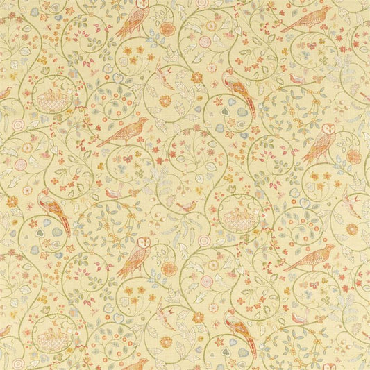 Newill Fabric - Lemon - Morris & Co - 226587 - Premier Wallcovering