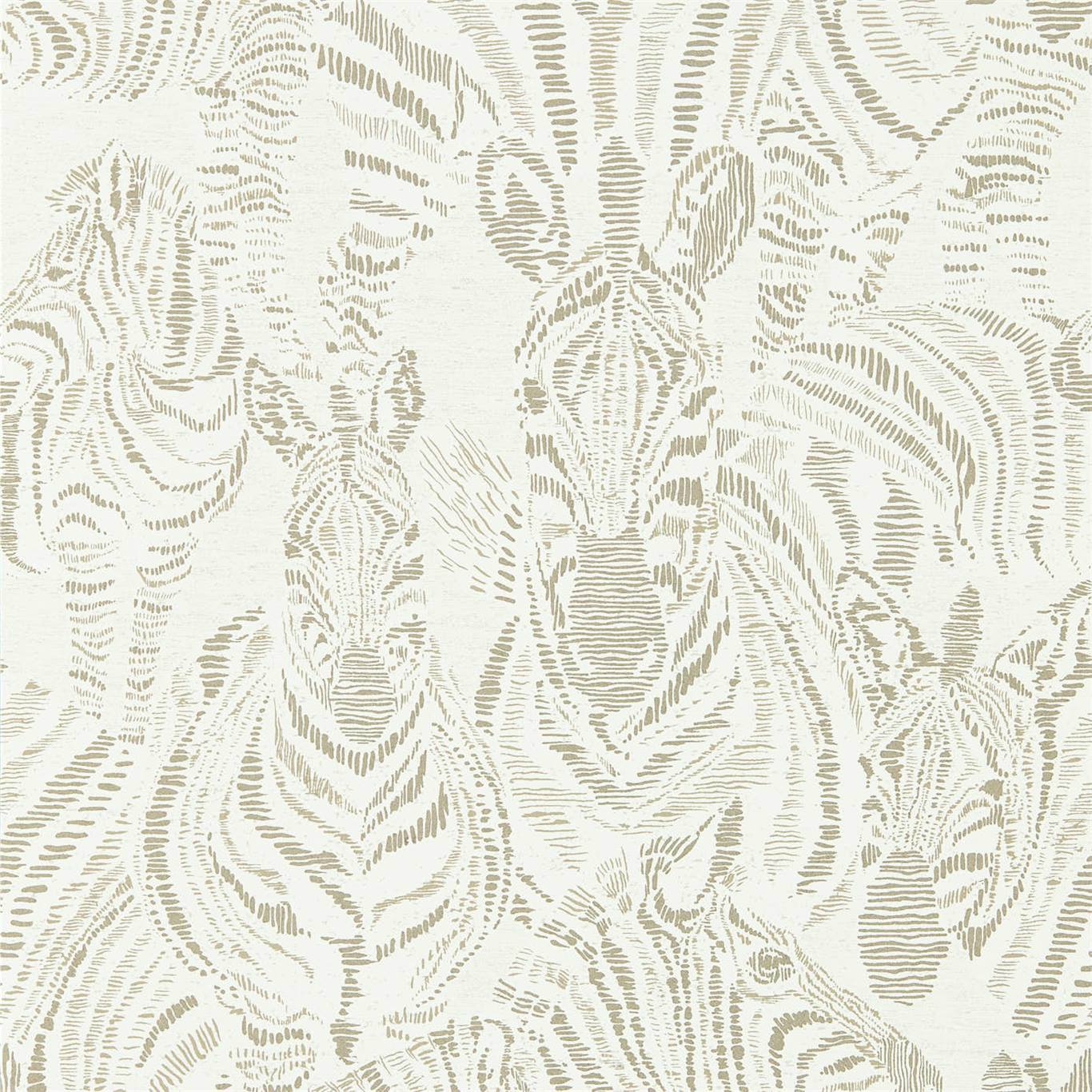 Nirmala Wallpaper - Gilver/Oyster - Harlequin - HMIW112240 - Morris Wallpaper