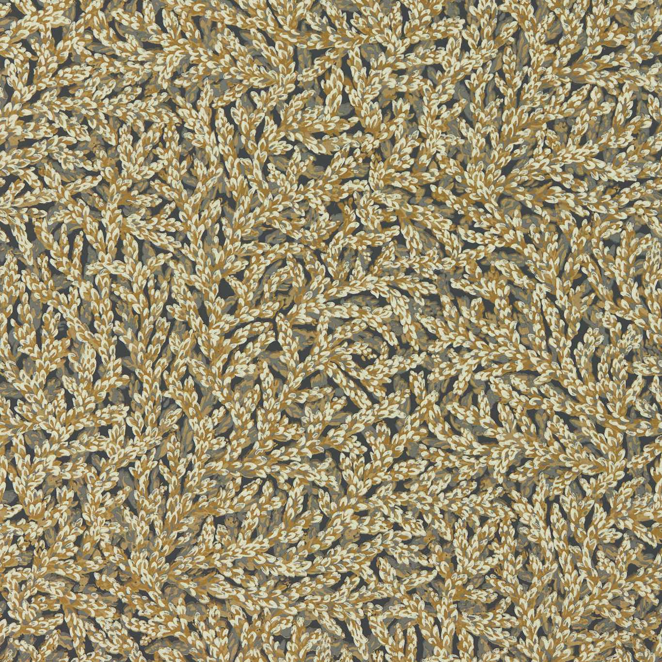Nootka Wallpaper - Antique Gold - Zoffany - ZCOT313027 - Morris Wallpaper