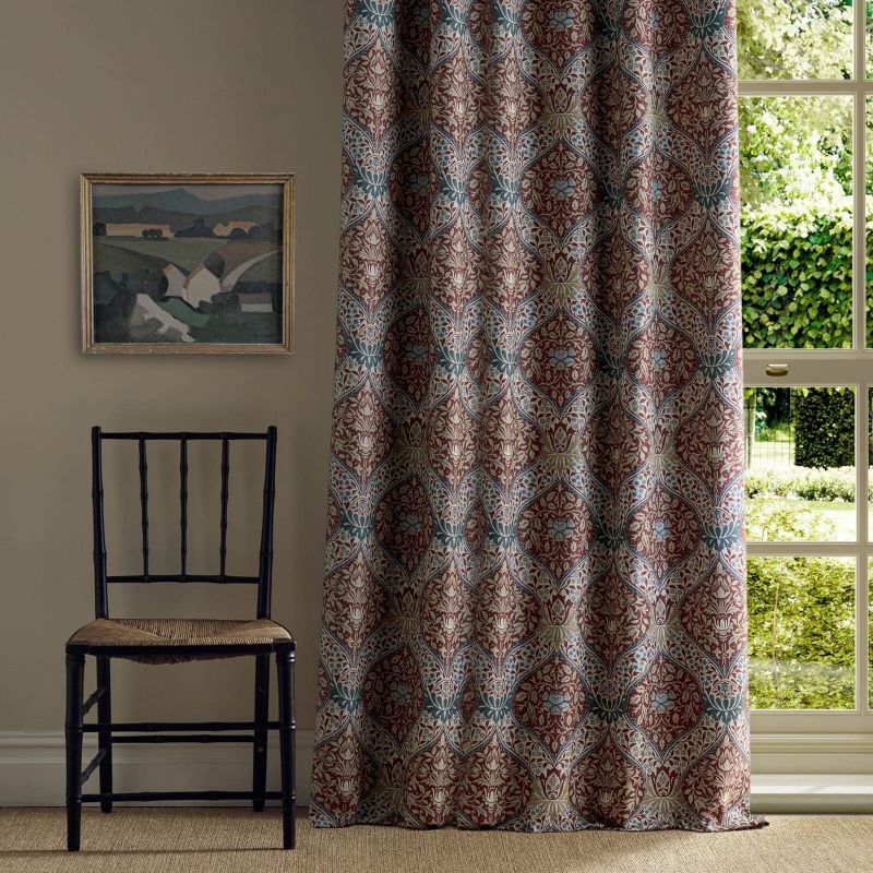 Norbury Fabric - Madder - Morris & Co - 227359 - Morris Wallpaper