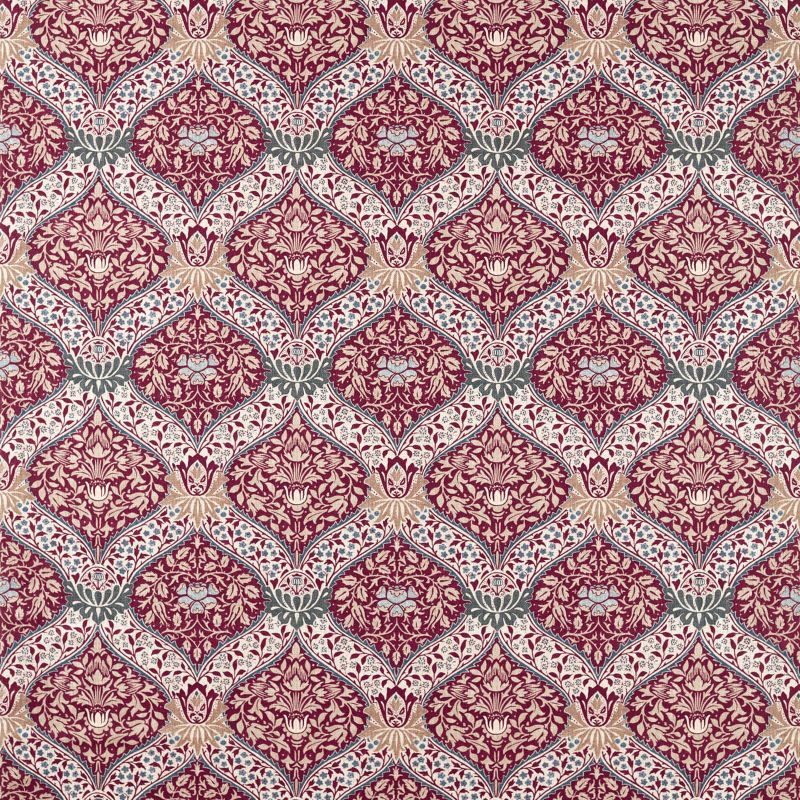 Norbury Fabric - Madder - Morris & Co - 227359 - Morris Wallpaper