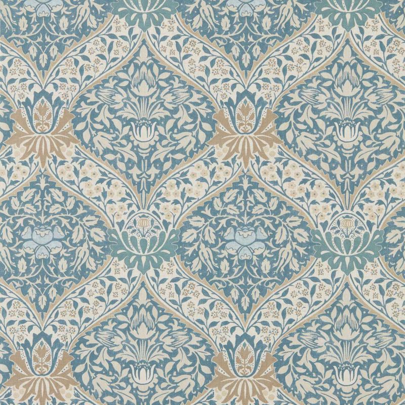 Norbury Wallpaper - Woad/Linen - Morris & Co - 217592 - Morris Wallpaper