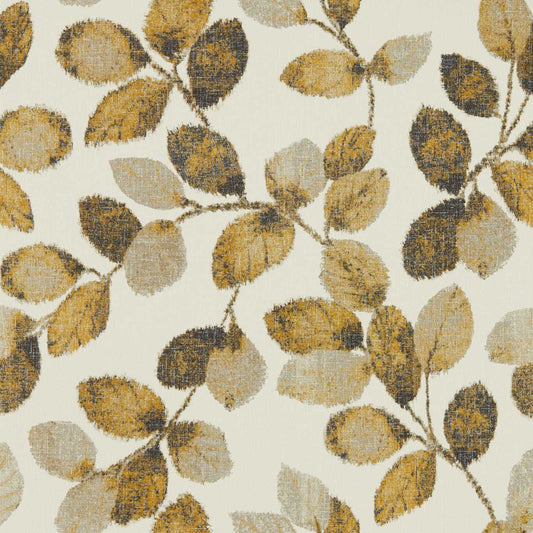 Northia Wallpaper - Pewter/Gold - Clarke & Clarke - W0159/04 - Morris Wallpaper