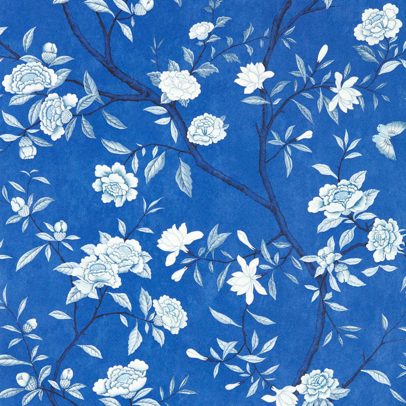 Nostell Priory Wallpaper - Lazuli - Zoffany - ZCOT313031 - Morris Wallpaper