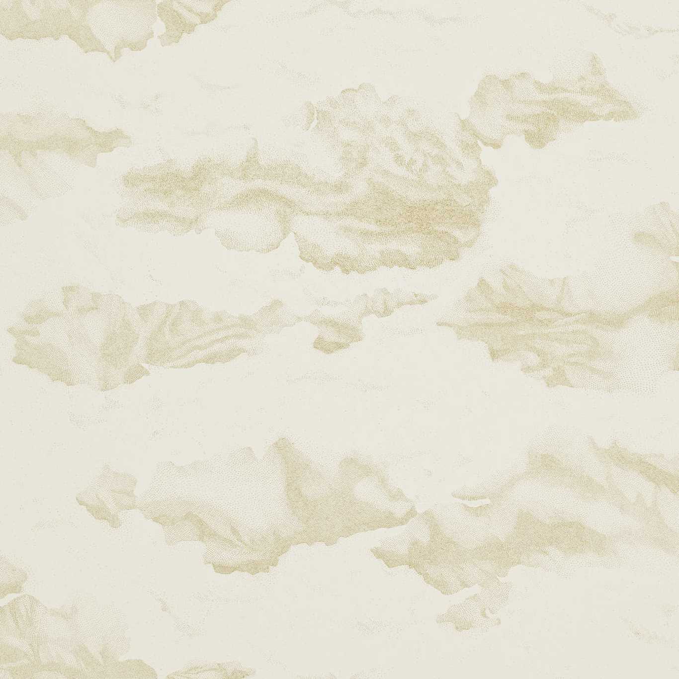 Nuvola Wallpaper - Gold/Shell - Harlequin - HAMA111070 - Morris Wallpaper