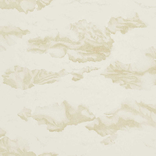 Nuvola Wallpaper - Gold/Shell - Harlequin - HAMA111070 - Morris Wallpaper