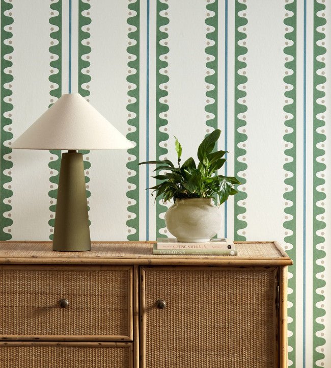 Oakham Wallpaper - Forest - Scion - NSCW113240 - Morris Wallpaper