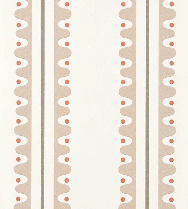 Oakham Wallpaper - Mushroom - Scion - NSCW113237 - Morris Wallpaper