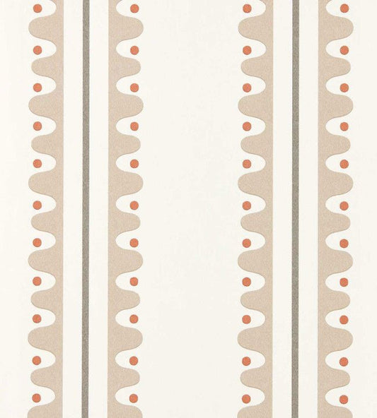 Oakham Wallpaper - Mushroom - Scion - NSCW113237 - Morris Wallpaper