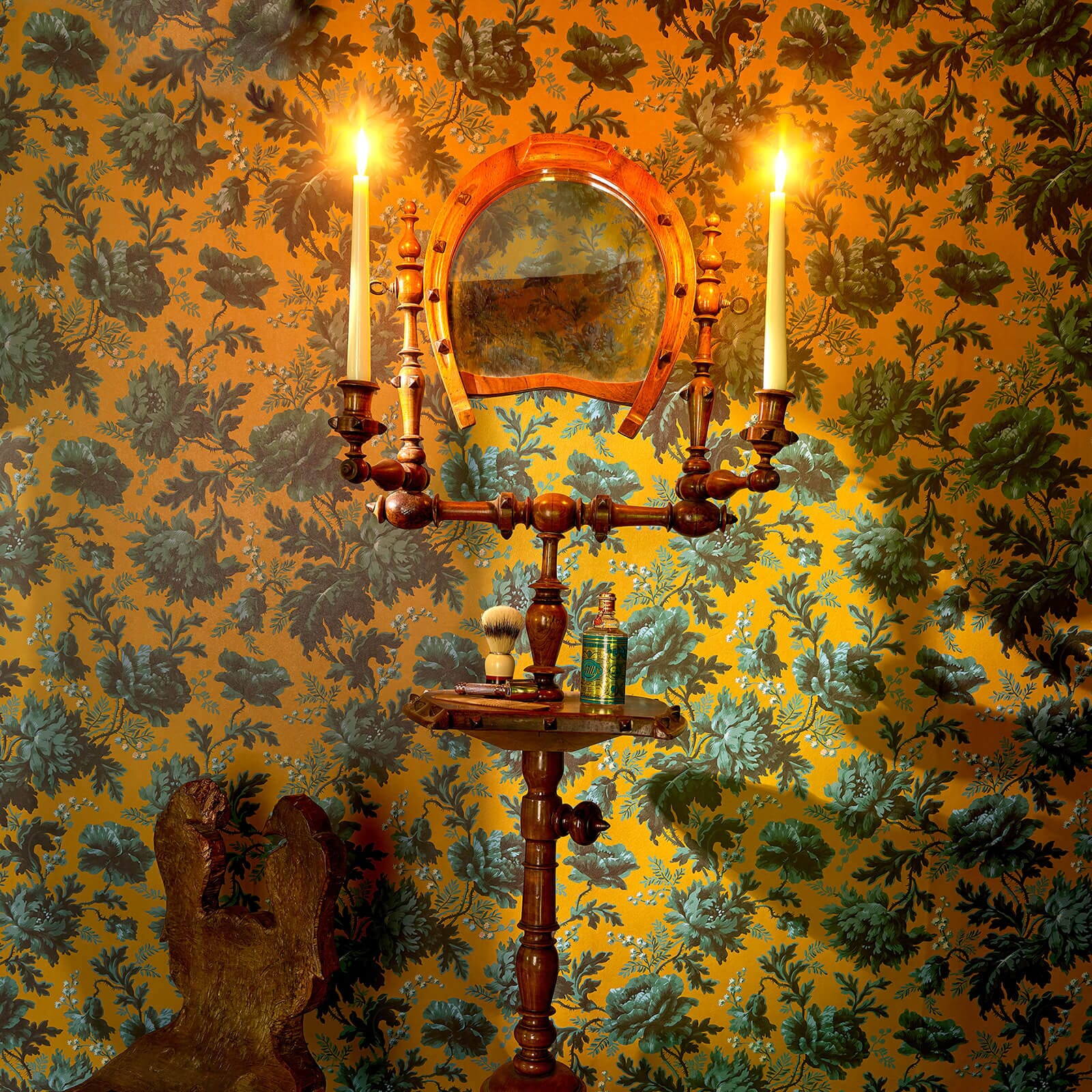 Opia Wallpaper - Bronze - House of Hackney - 1-WA-OPI-DI-BRZ-XXX - Morris Wallpaper