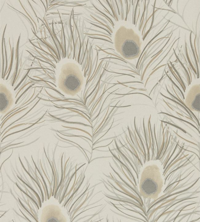 Orlena Wallpaper - Putty/Silver - HPUT111880 - Harlequin - Morris Wallpaper