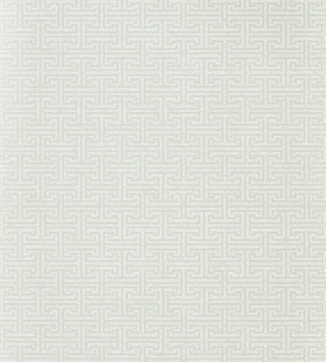 Ormonde Key Wallpaper - Platinum Grey - ZFOW312936 - Zoffany - Morris Wallpaper