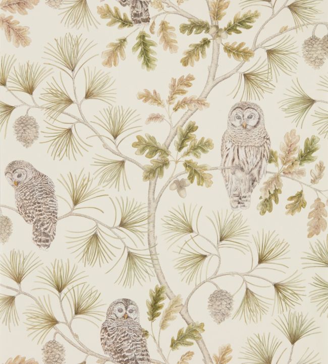 Owlswick Wallpaper - Briarwood - DYSI216597 - Sanderson - Morris Wallpaper