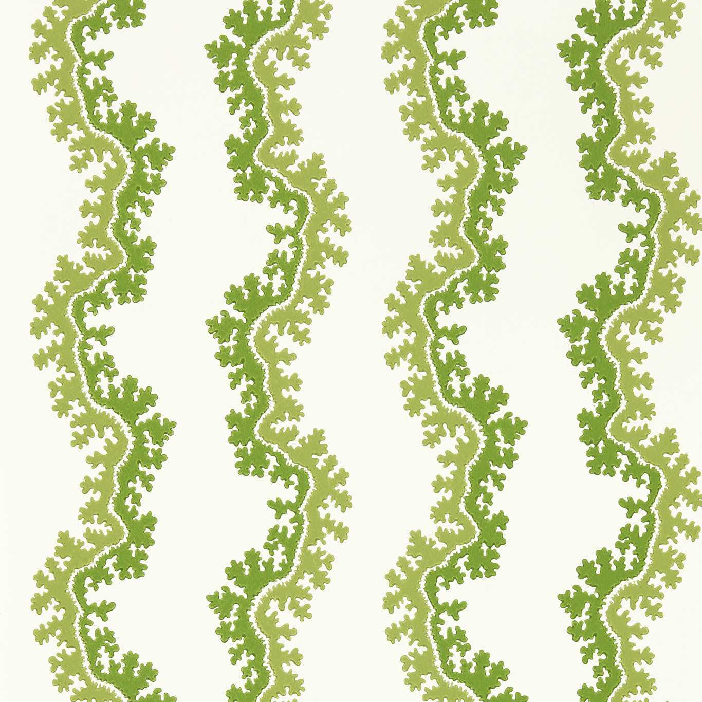 Oxbow Wallpaper - Sap Green - DABW217251 - Sanderson - Morris Wallpaper