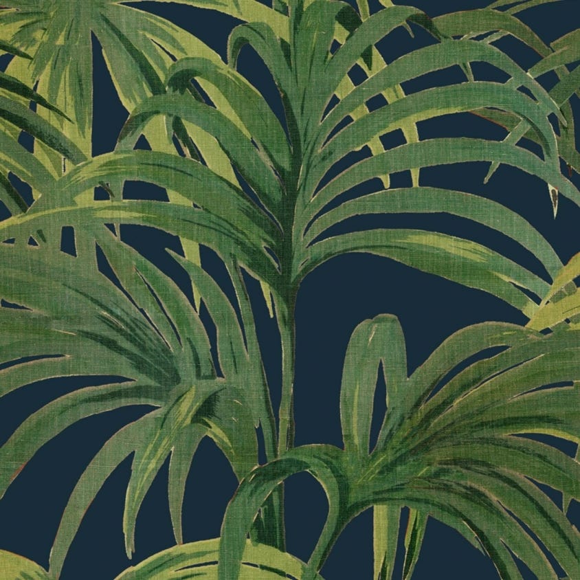 Palmeral Magna Wallpaper - Midnight / Green - House of Hackney - 1 - WA - PAL - DI - M&G - 100