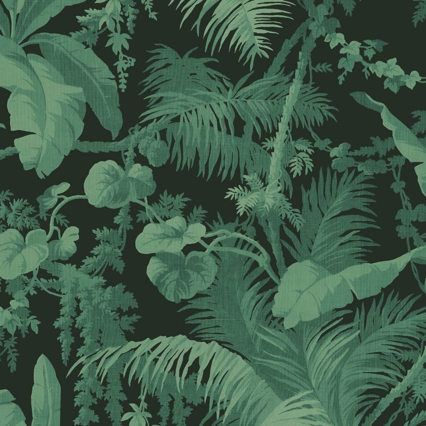 Pampas Wallpaper - Noir - House of Hackney - 1-WA-PAM-DI-NOI-XXX - Morris Wallpaper
