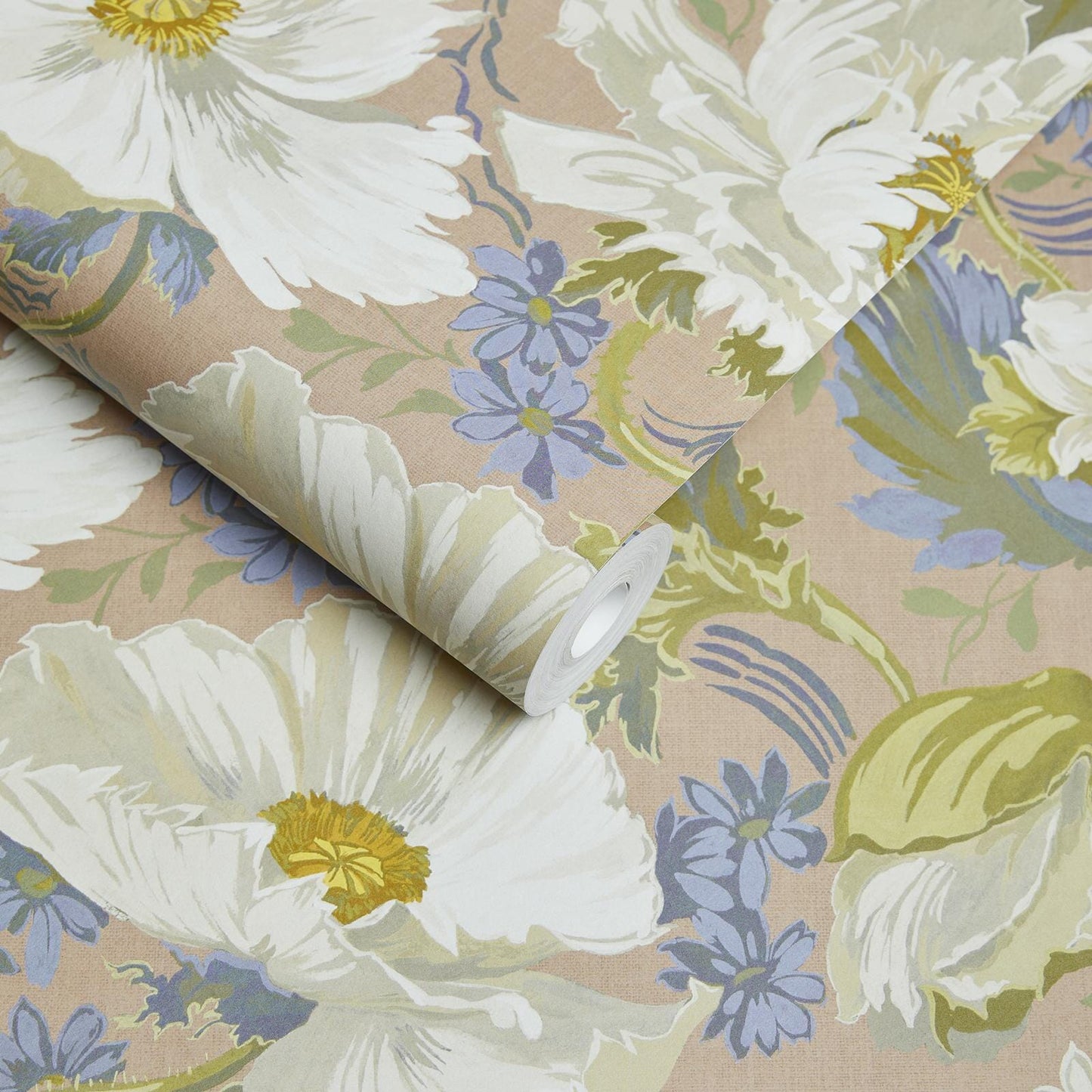 Papavera Wallpaper - Tourmaline - House of Hackney - 1-WA-PAV-DI-TOU-XXX - Morris Wallpaper