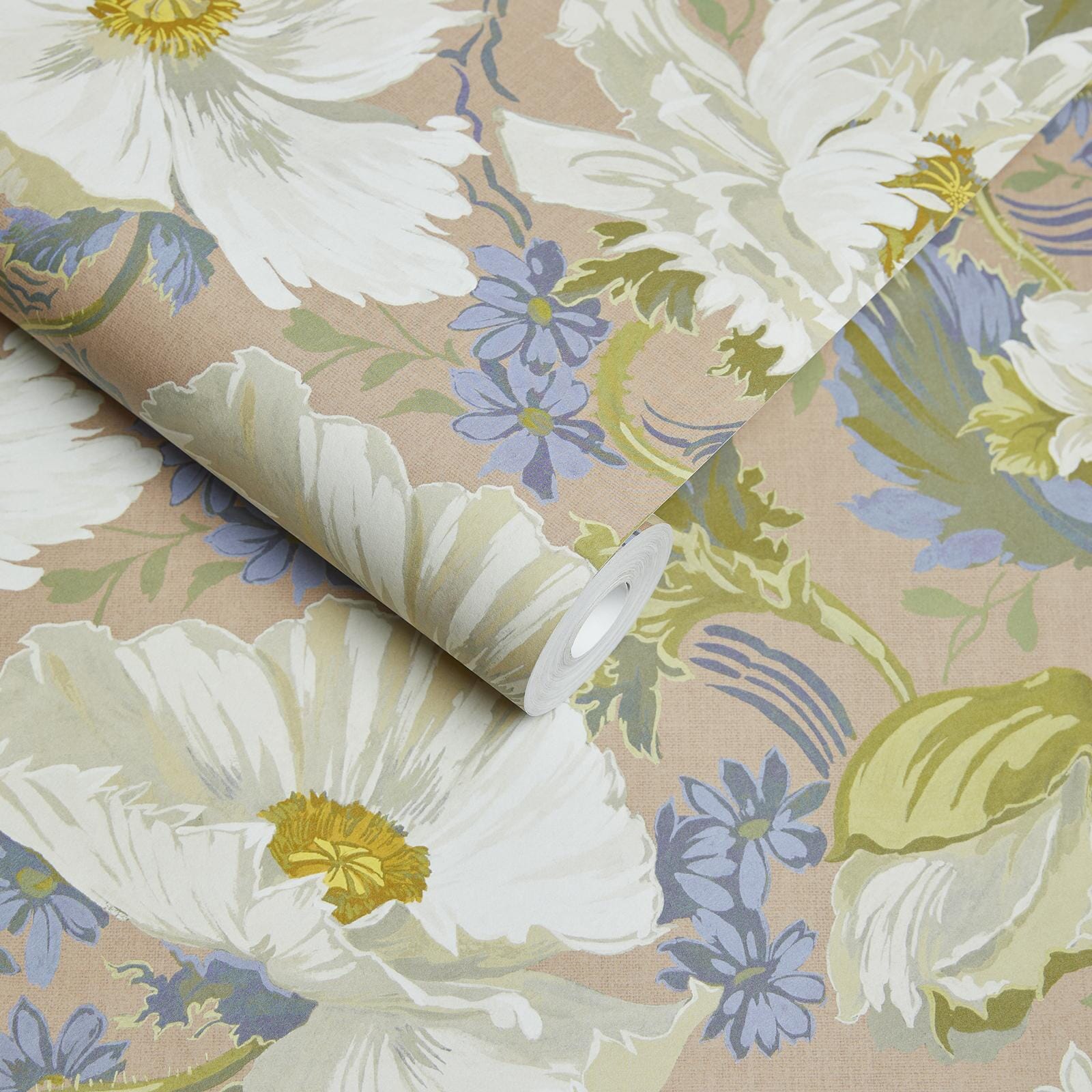 Papavera Wallpaper - Tourmaline - House of Hackney - 1-WA-PAV-DI-TOU-XXX - Morris Wallpaper