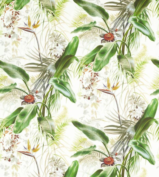 Paradise Row Wallpaper - Evergreen - ZHIW312989 - Zoffany - Morris Wallpaper