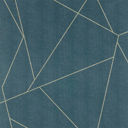 Parapet Wallpaper - Indigo - Harlequin - HTWW112078 - Morris Wallpaper
