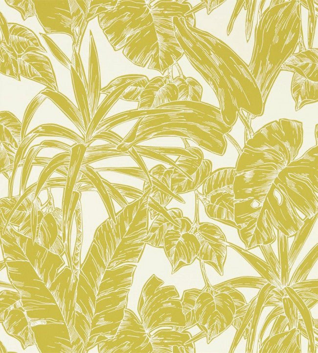 Parlour Palm Wallpaper - Citrus - 112022 - Scion - Morris Wallpaper