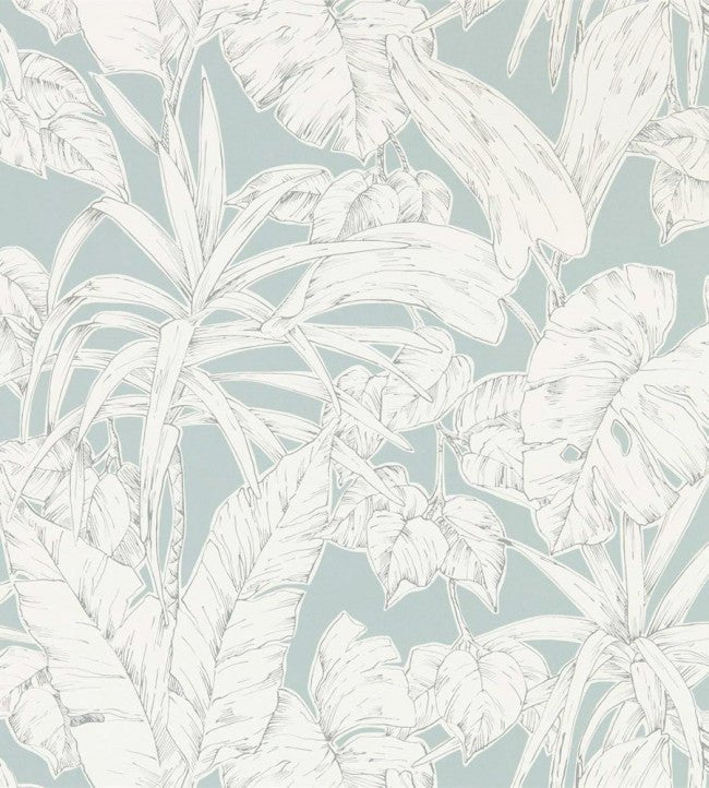 Parlour Palm Wallpaper - Fossil - 112025 - Scion - Morris Wallpaper