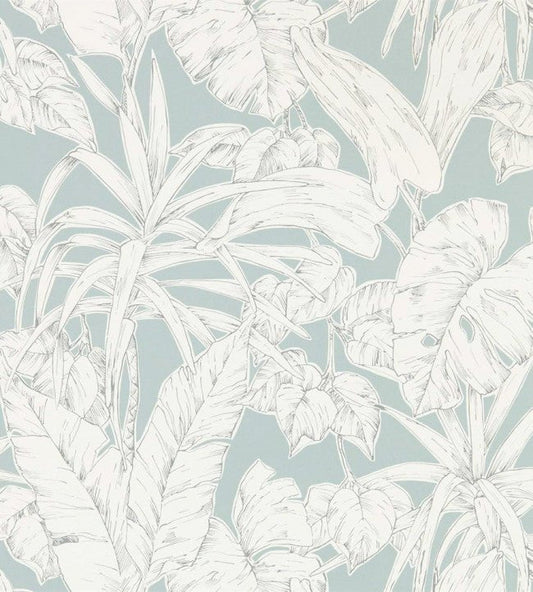 Parlour Palm Wallpaper - Fossil - NZAW112025 - Scion