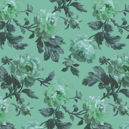 Peoneden Wallpaper - Absinthe - House of Hackney - 1-WA-PEO-DI-ABS-XXX - Morris Wallpaper