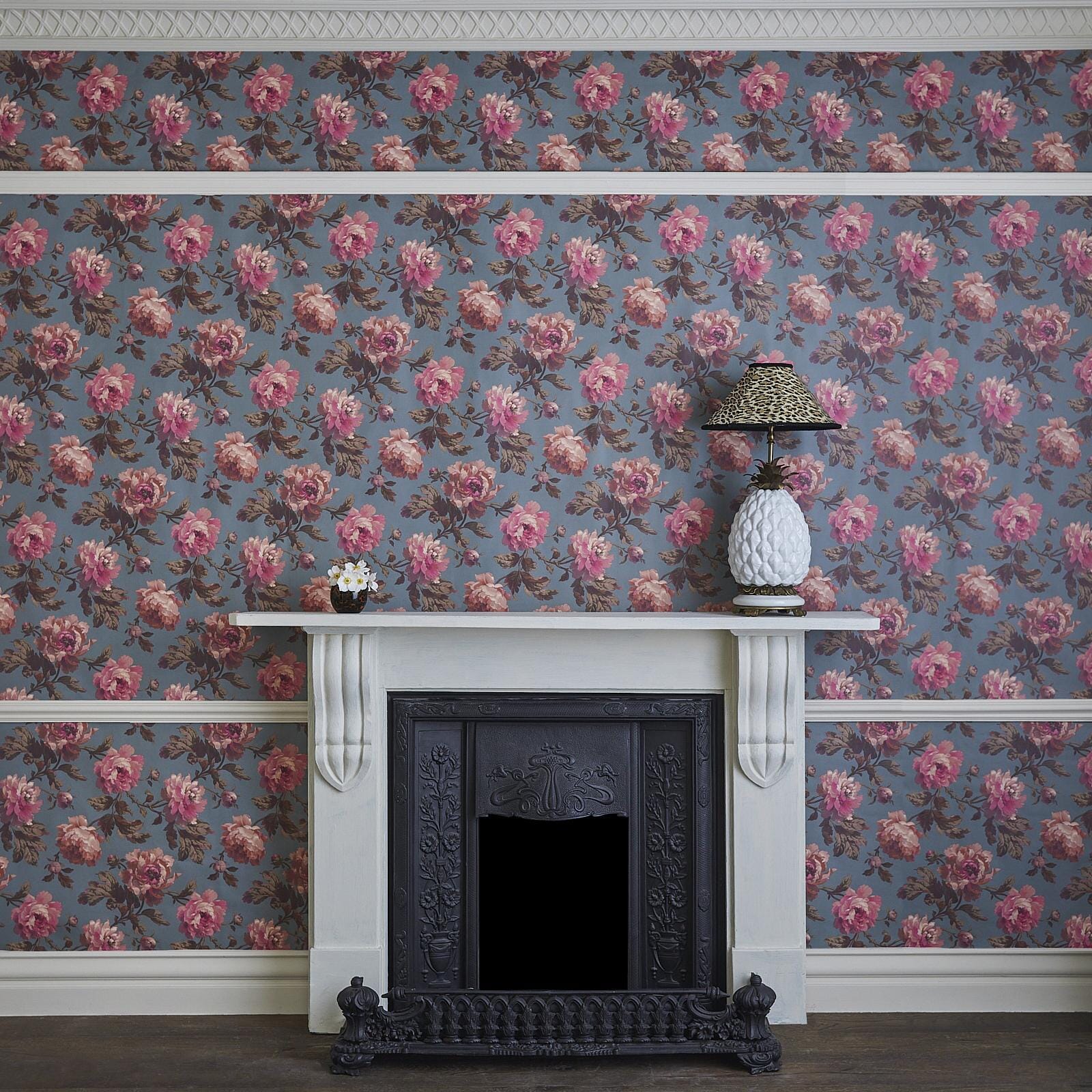 Peoneden Wallpaper - Chinois Green - House of Hackney - 1-WA-PEO-DI-CHI-XXX - Morris Wallpaper