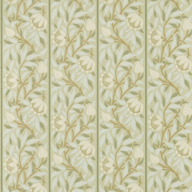 Peony Trellis Wallpaper - Sage - Morris & Co - 217570 - Morris Wallpaper