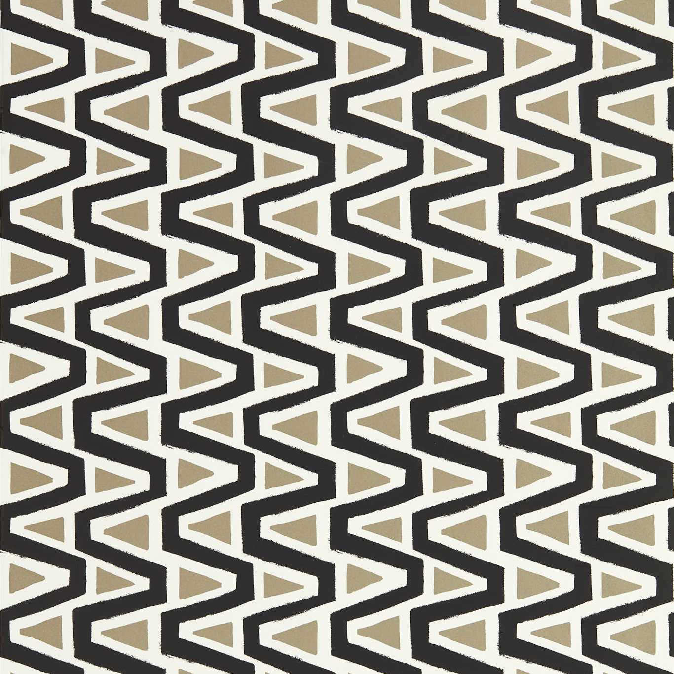 Perception Wallpaper - Black Earth/Gilver/New Beginnings - Harlequin - HQN2112834 - Morris Wallpaper