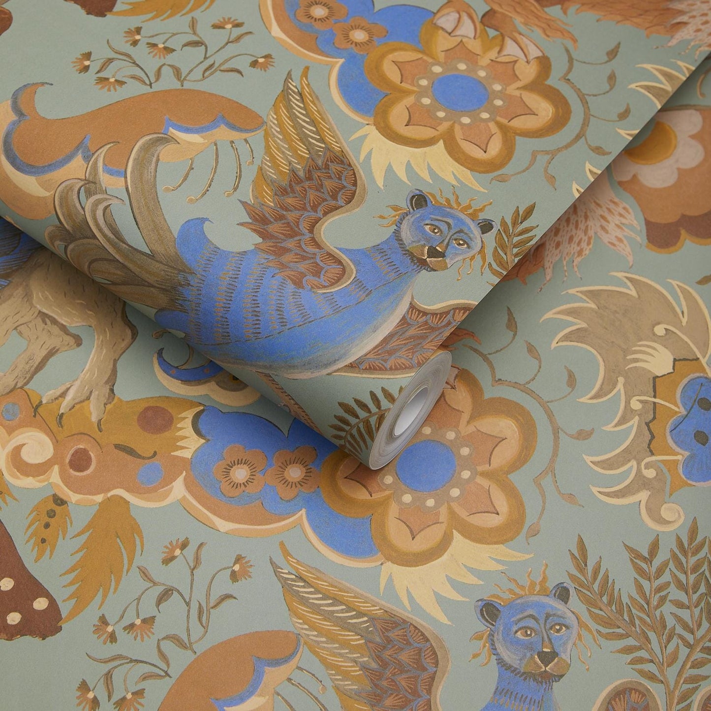 Phantasia Wallpaper - Jadeite - House of Hackney - 1-WA-PHA-DI-JAD-XXX - Morris Wallpaper