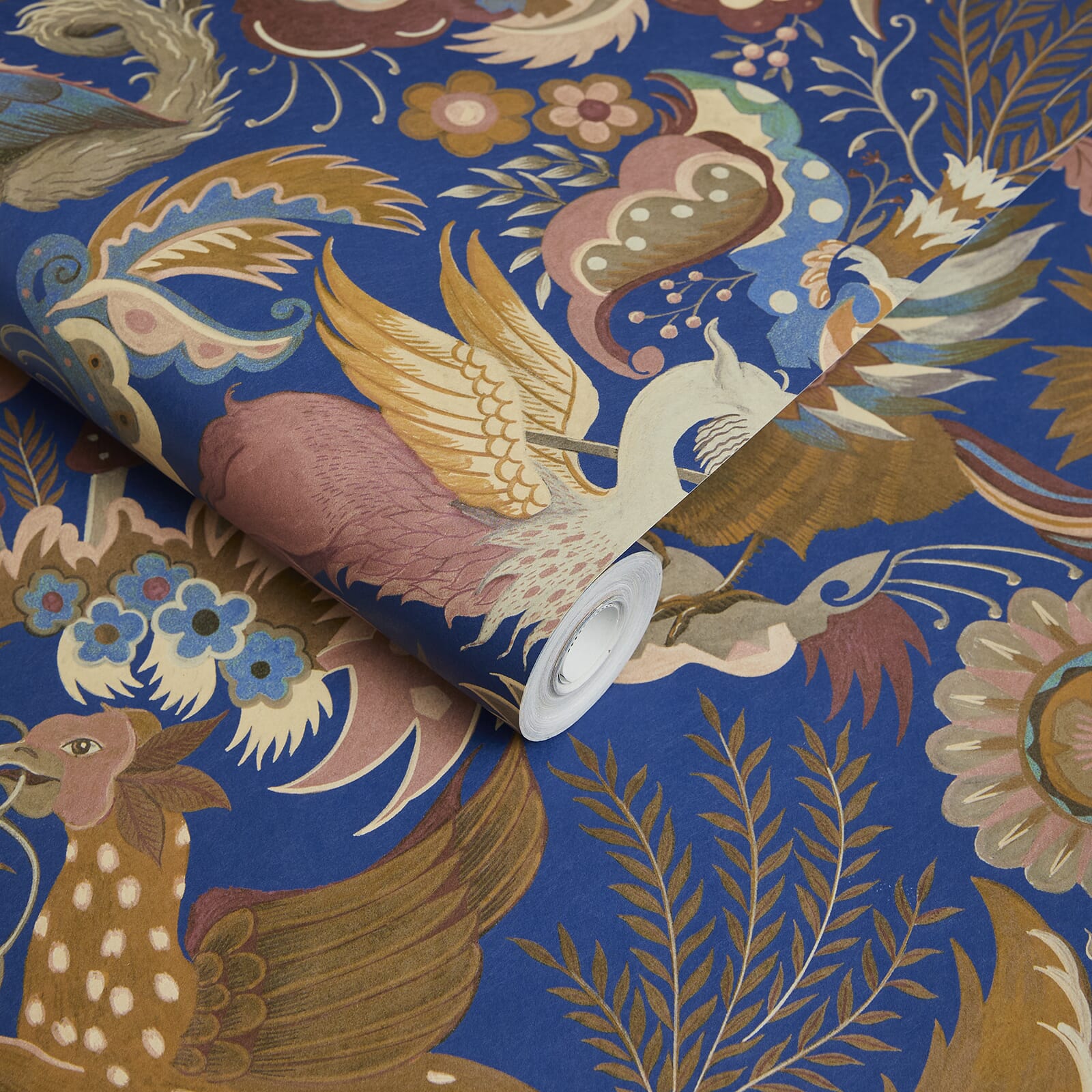 Phantasia Wallpaper - Sapphire - House of Hackney - 1-WA-PHA-DI-SPH-XXX - Morris Wallpaper