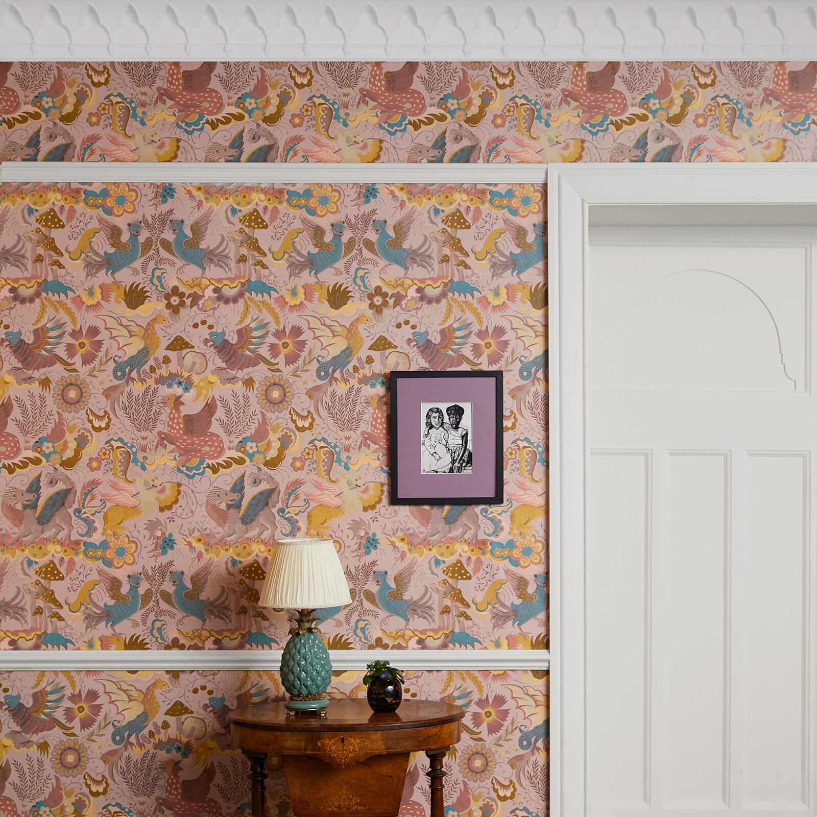 Phantasia Wallpaper - Tourmaline - House of Hackney - 1-WA-PHA-DI-TOU-XXX - Morris Wallpaper