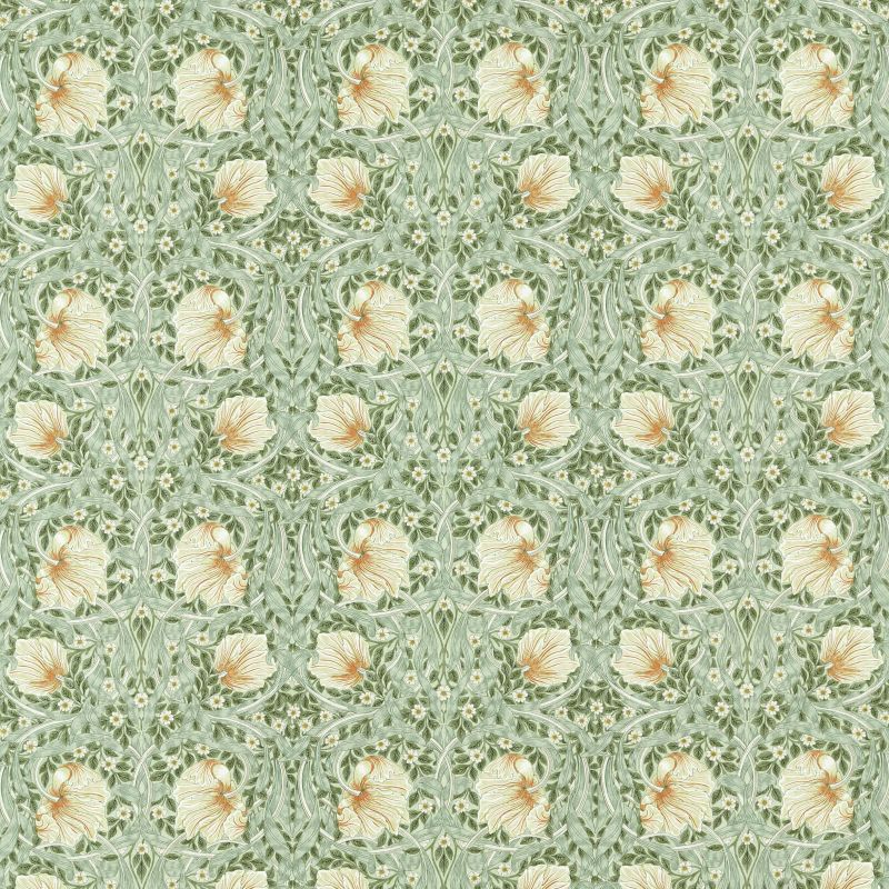 Pimpernel Fabric - Bayleaf/Manilla - Morris & Co - 226899 - Premier Wallcovering