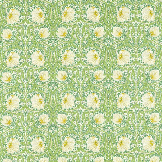 Pimpernel Fabric - Weld/Leaf Green - Morris & Co - 226898 - Premier Wallcovering