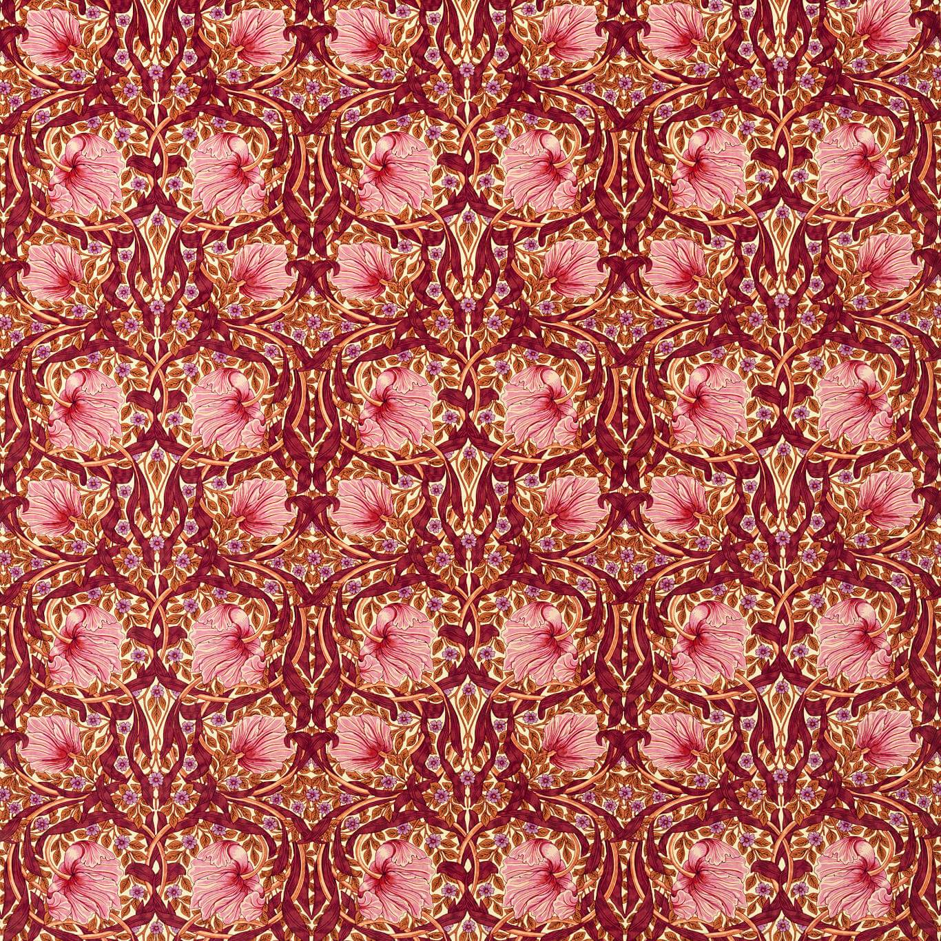 Pimpernel Velvet Fabric - Sunset Boulevard - Morris & Co - 227216 - Premier Wallcovering