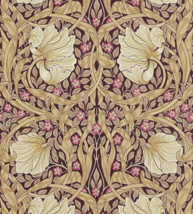 Pimpernel Wallpaper - Fig/Sisal - 210390 - Morris & Co