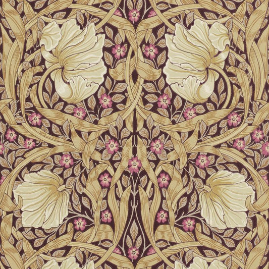 Pimpernel Wallpaper - Fig/Sisal - Morris & Co - 210390 - Morris Wallpaper