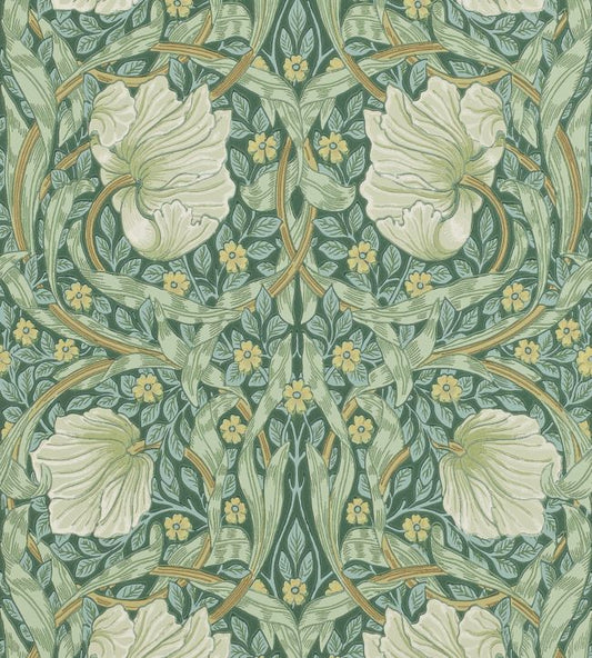 Pimpernel Wallpaper - Privet/Slate - 210389 - Morris & Co