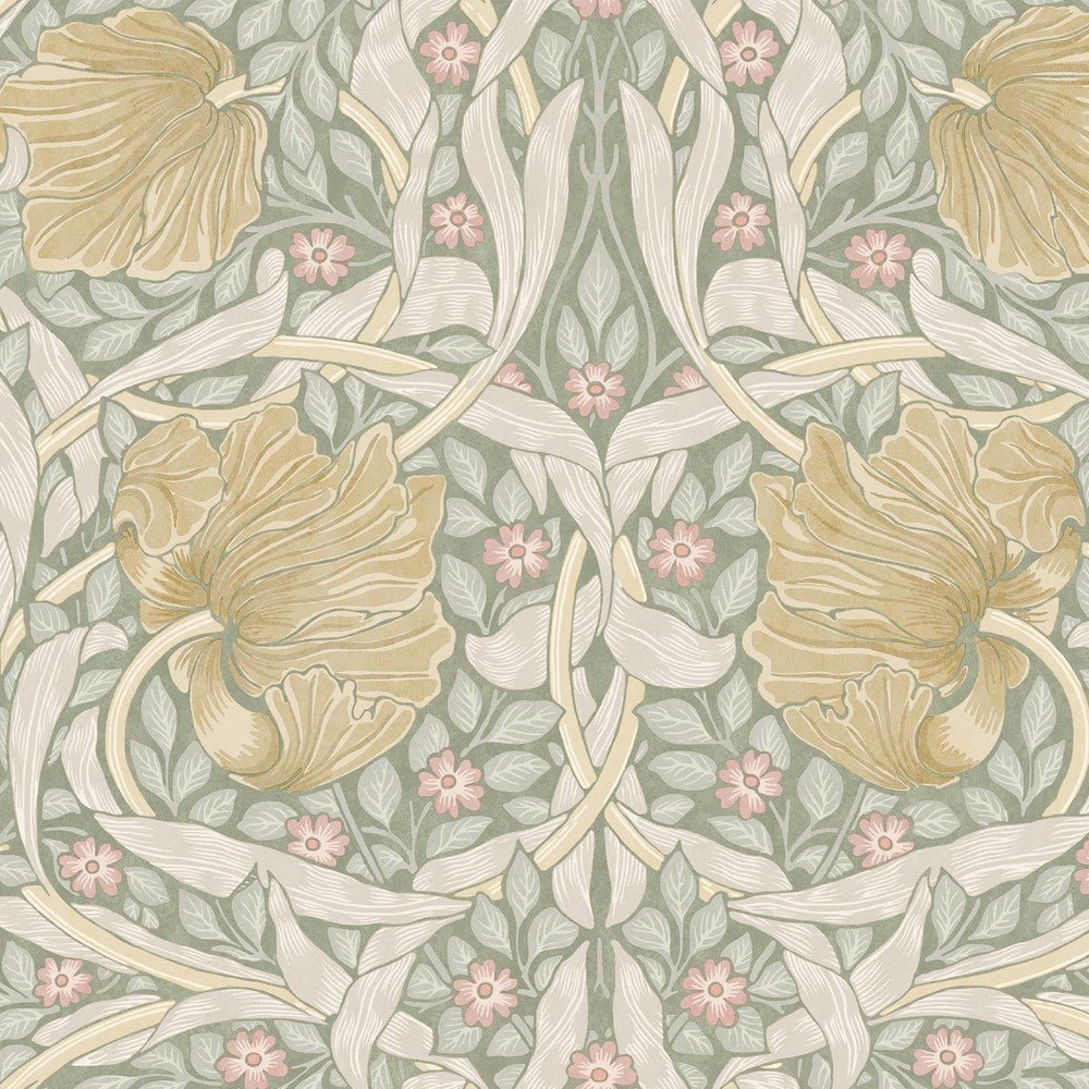 140506 - Pimpernel Wallpaper - Spring Breeze - William Morris