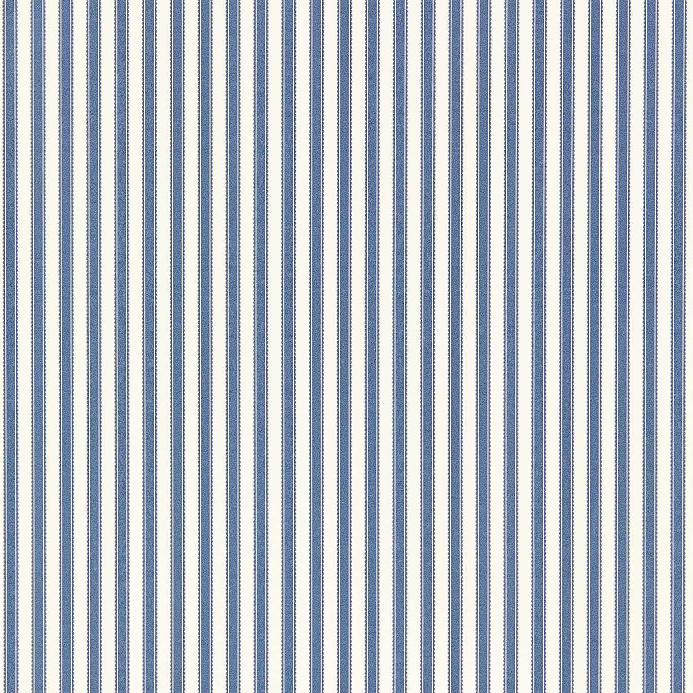 Pinetum Stripe Wallpaper - Indigo - DABW217254 - Sanderson