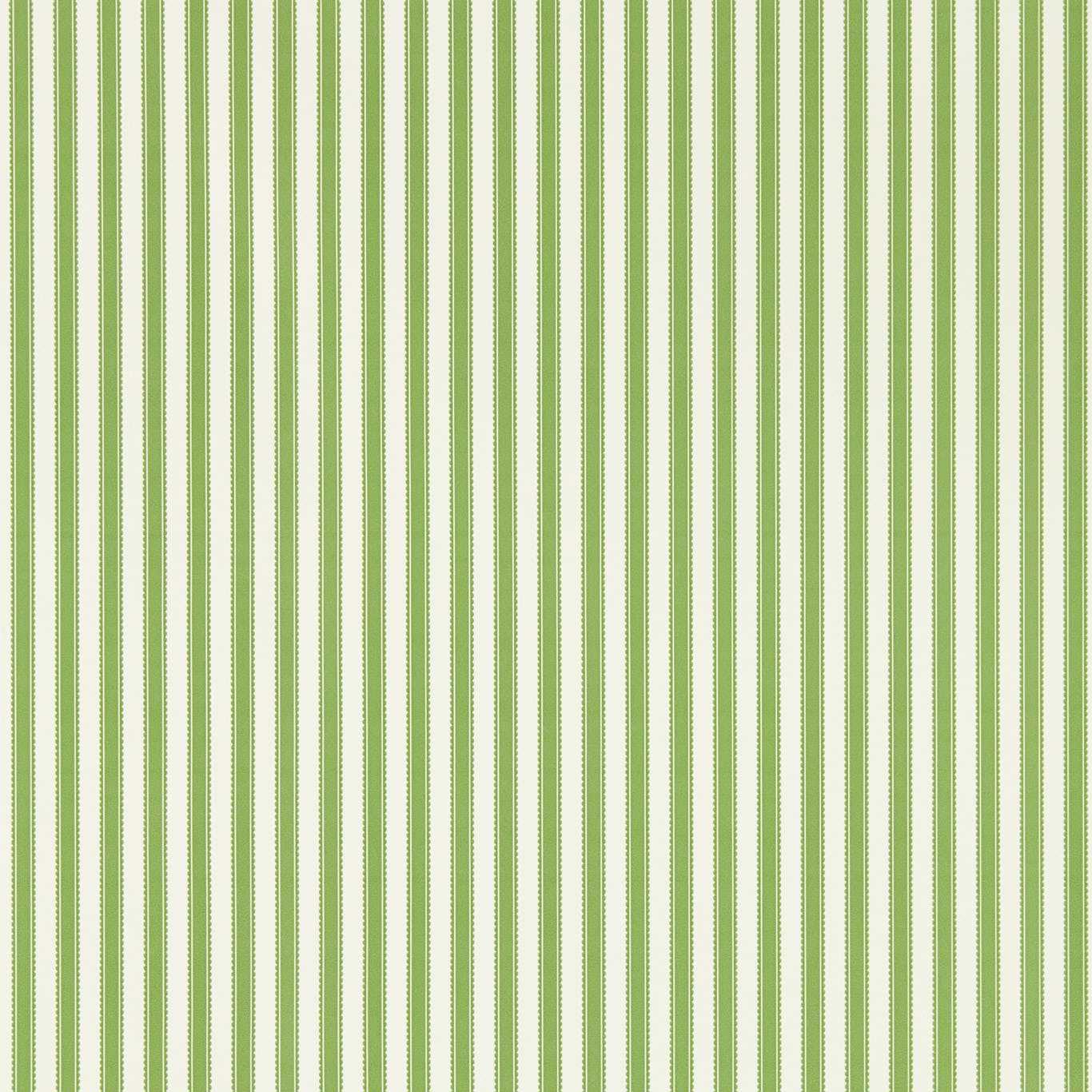 Pinetum Stripe Wallpaper - Sap Green - DABW217255 - Sanderson - Morris Wallpaper