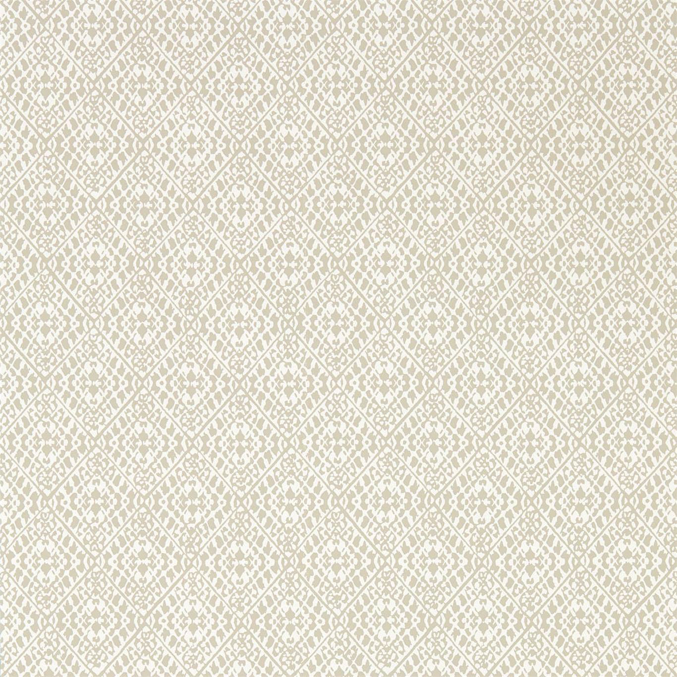Pinjara Trellis Wallpaper - Linen - DLMW216905