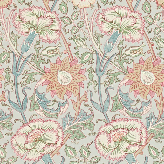 Pink & Rose Wallpaper - Eggshell/Rose - Morris & Co - 212568 - Morris Wallpaper