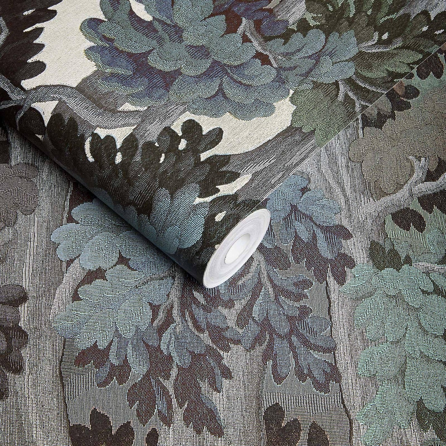 Plantasia Wallpaper - Amazonite - House of Hackney - 1-WA-PLA-DI-TWI-XXX - Morris Wallpaper